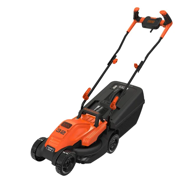 BLACK+DECKER Cortacésped Eléctrico BEMW451BH-QS 1200W 32cm