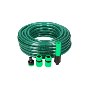 EDM Manguera Reforzada 15 mm (5/8") x 15 m Kit con Accesorios