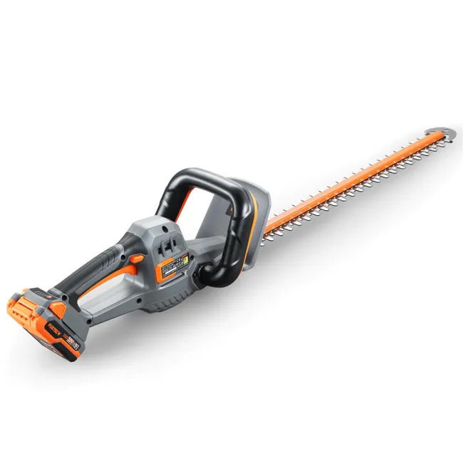 FUXTEC Cortasetos a Batería 20V FX-E1HS20 Kit con Batería y Cargador 52cm