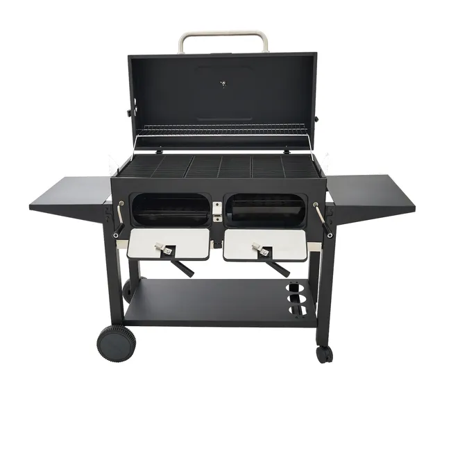 NATERIAL Barbacoa Carbón Centaurus King 2 160 cm para +10 Personas
