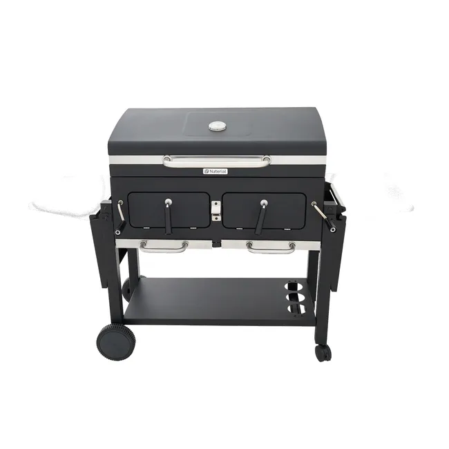 NATERIAL Barbacoa Carbón Centaurus King 2 160 cm para +10 Personas