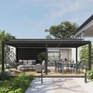 NATERIAL Pérgola Bioclimática Origin Aluminio 3