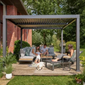 NATERIAL Pérgola Bioclimática Origin Aluminio 3