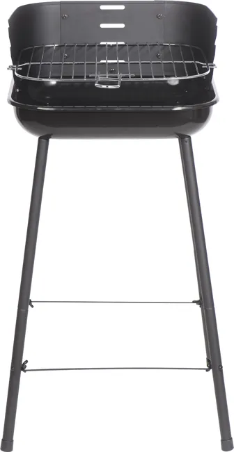OPP Barbacoa Carbón Cuadrada 33x34 cm para 4 Personas