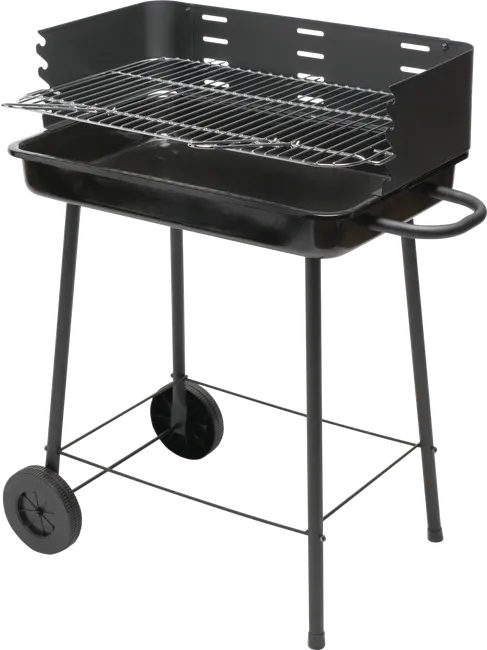 OPP Barbacoa Carbón Rectangular 40x63 cm para menos de 6 Personas