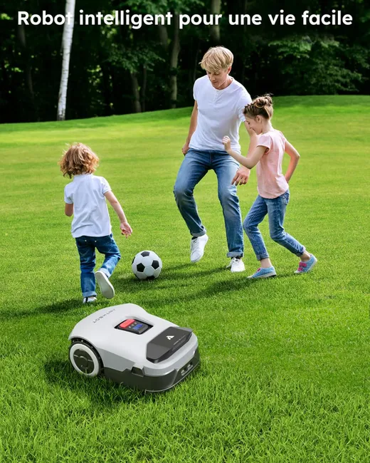 Redkey Genie 600 Robot Cortacésped Sin Cable RTK Visión 3D 900m²