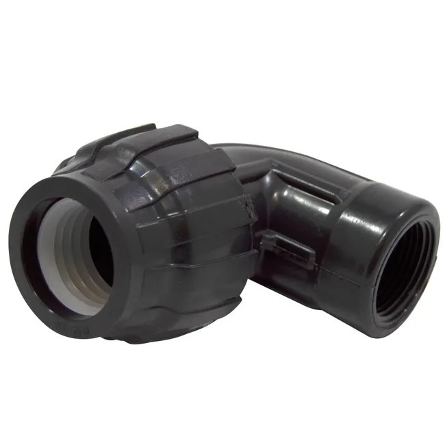 S&M Codo Polipropileno 25 mm x 3/4" Hembra – 16 Bar
