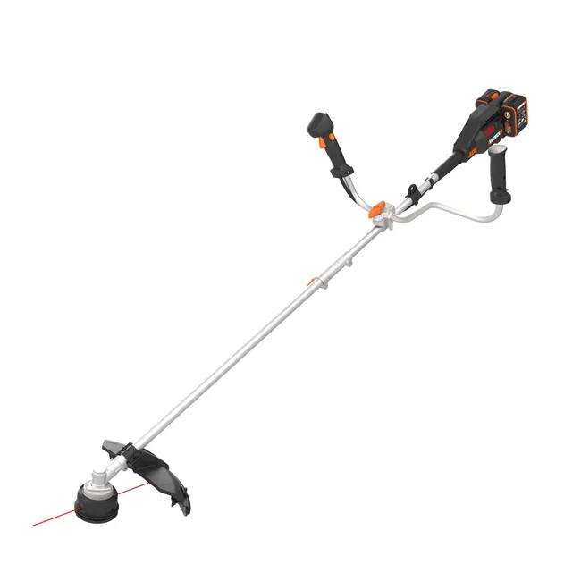 WORX Desbrozadora a Batería Nitro 40V 4Ah con 2 Baterías y Disco